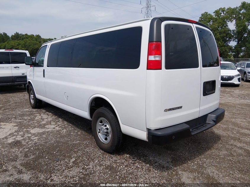 CHEVROLET EXPRESS 3500 2019 VIN 1GAZGNFG8K1333069
