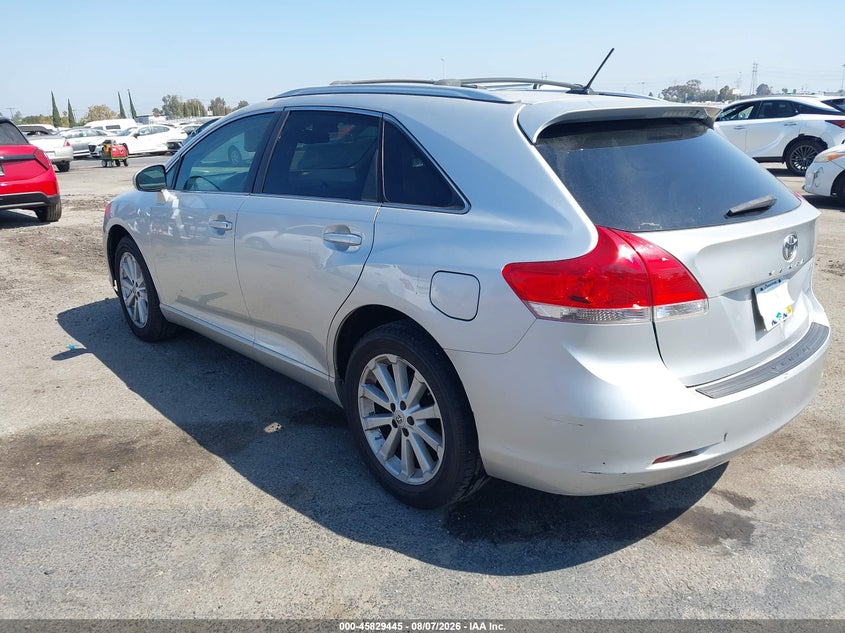 Vin: 4t3za3bb7au024846, lot: 46328346, toyota venza 20103