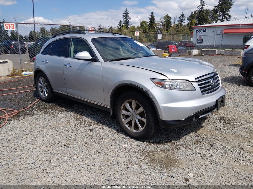 2007 Infiniti Fx35, Front, IAAI, VIN JNRAS08W27X200550