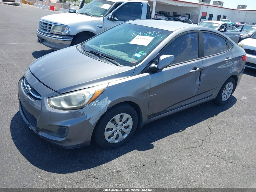 2016 HYUNDAI ACCENT auction photo 2