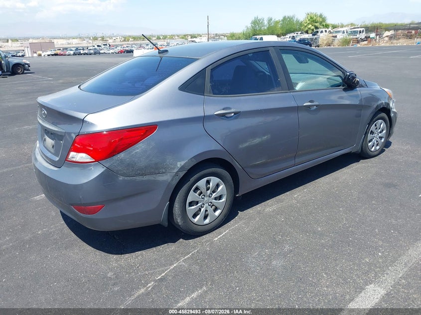 2016 HYUNDAI ACCENT auction photo 4