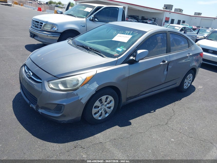 2016 HYUNDAI ACCENT auction photo 6