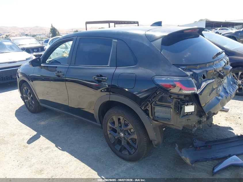 Vin: 3czrz2h5xrm767481, lot: 46328396, honda hr-v awd sport/awd sport w/o bsi 20243