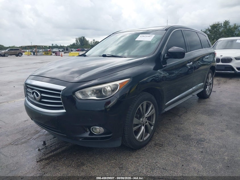 Vin: 5n1al0mn4ec504411, lot: 46328408, infiniti qx60 20142