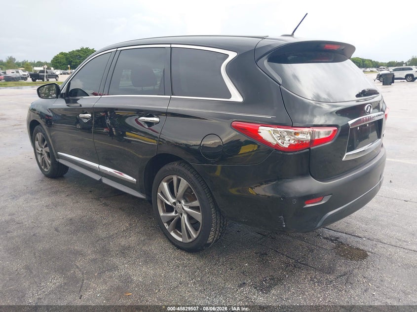 Vin: 5n1al0mn4ec504411, lot: 46328408, infiniti qx60 20143