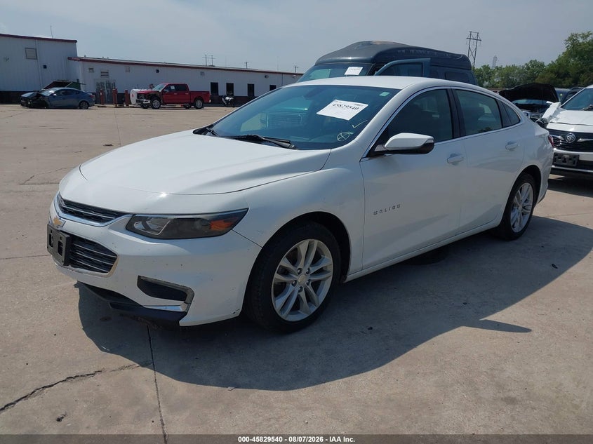 Vin: 1g1ze5st5gf214723, lot: 46328441, chevrolet malibu 1lt 20162