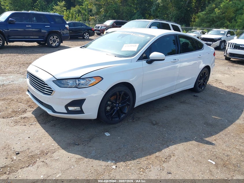Vin: 3fa6p0hd7kr127382, lot: 46328461, ford fusion se 20192