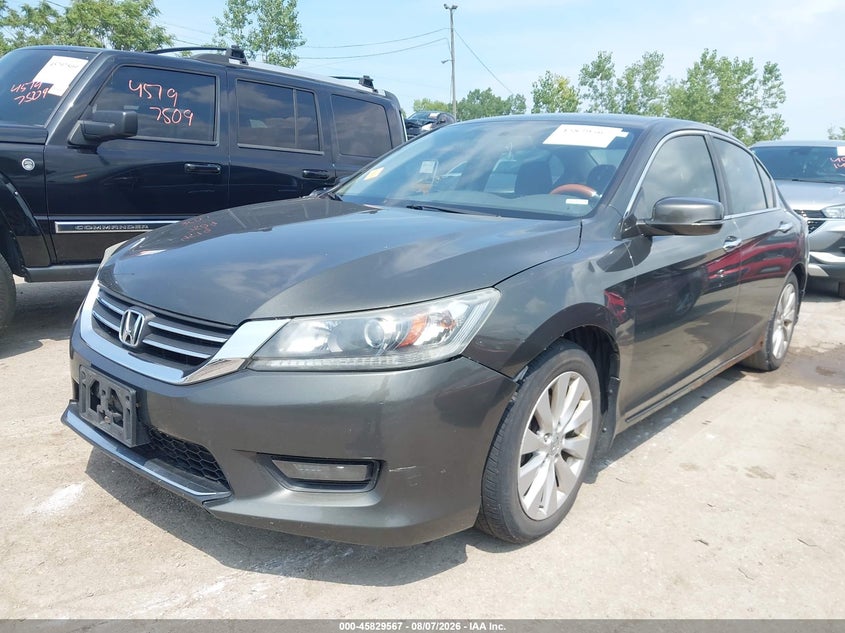 Vin: 1hgcr2f79ea163803, lot: 46328468, honda accord ex 20142