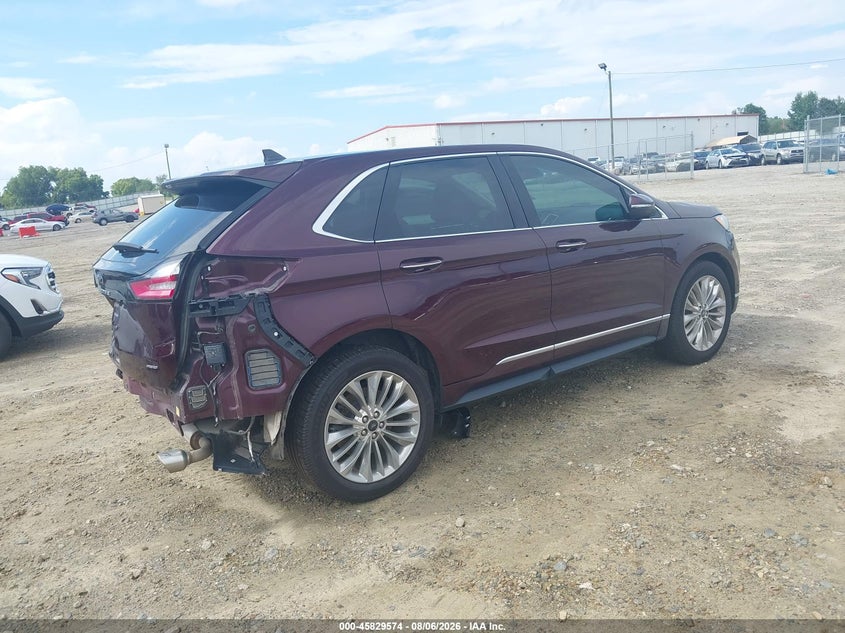 Vin: 2fmpk4k93nba67379, lot: 46328475, ford edge titanium 20224