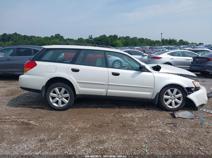 SUBARU OUTBACK 2007 VIN 4S4BP61C177341632