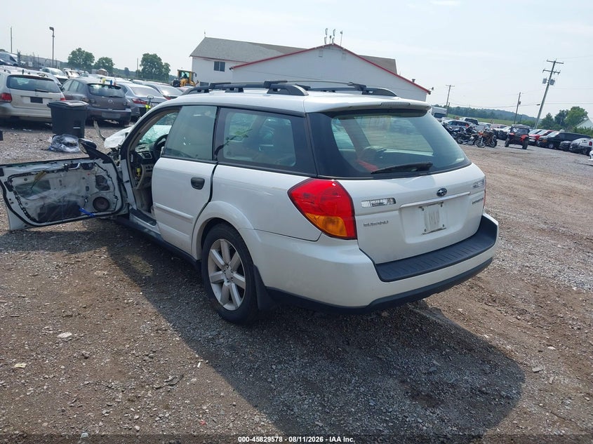 2007 SUBARU OUTBACK auction photo 3