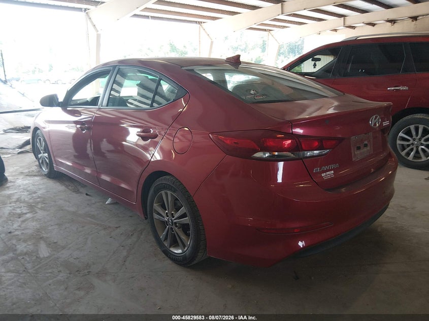 Vin: 5npd84lfxjh280399, lot: 46328485, hyundai elantra sel 20183