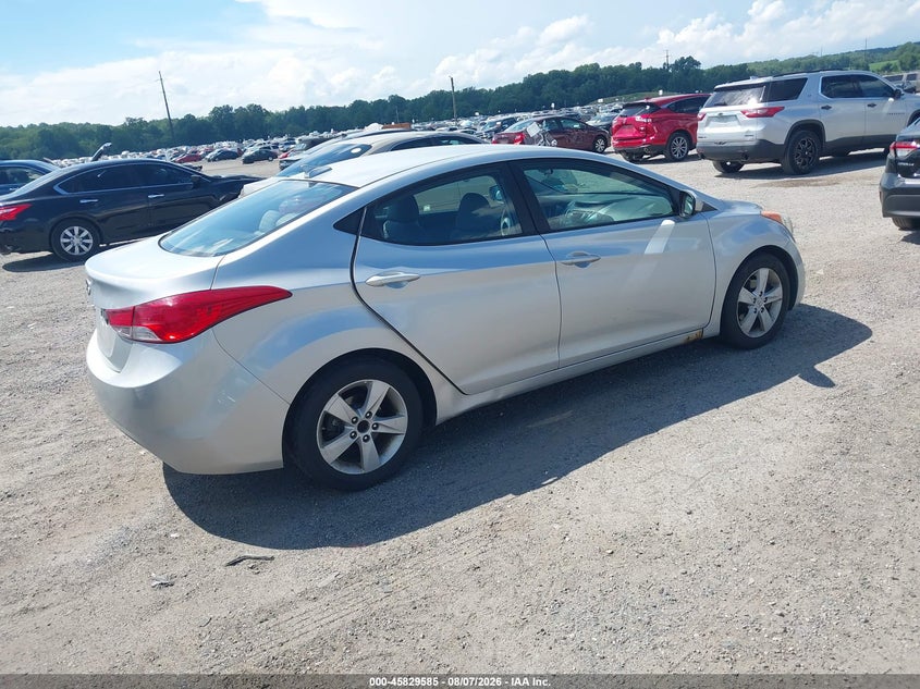 Vin: 5npdh4ae3dh314004, lot: 46328486, hyundai elantra gls 20134