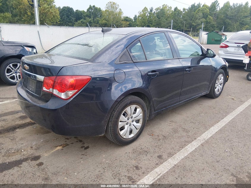 Vin: 1g1pc5sg9g7202214, lot: 46328493, chevrolet cruze limited ls auto 20164