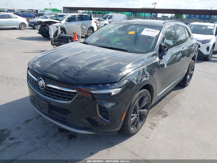 Vin: lrbfznr49nd010186, lot: 46328513, buick envision fwd essence 20222