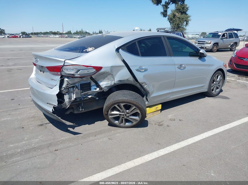 Vin: 5npd84lf5hh038310, lot: 46328524, hyundai elantra limited 20174