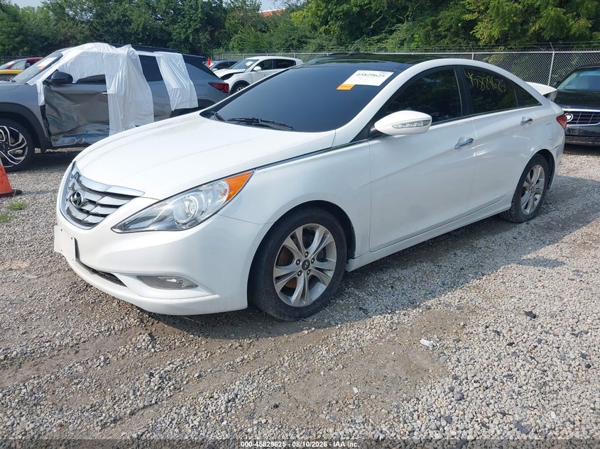 HYUNDAI SONATA 2012 VIN 5NPEC4AC6CH387271