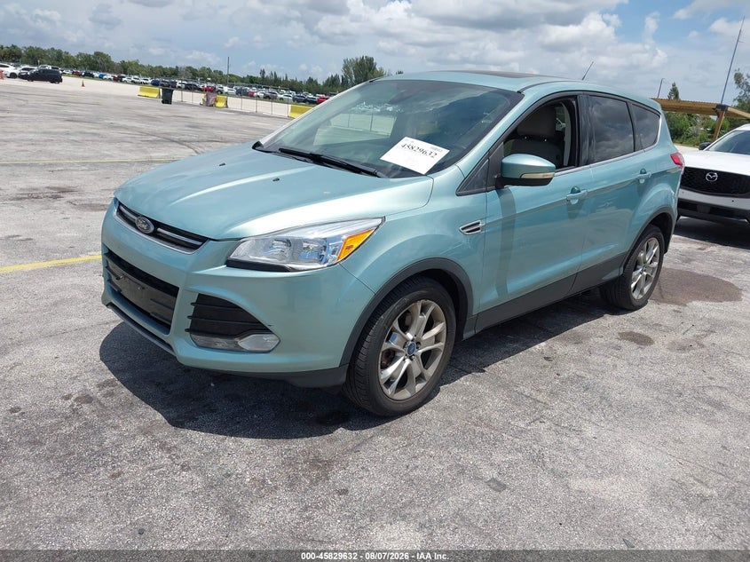 Vin: 1fmcu9h99dub67766, lot: 46328533, ford escape sel 20132