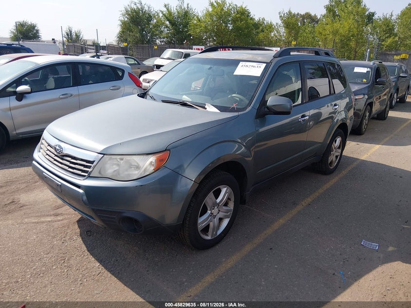 2010 Subaru Forester, Звичайний знос, IAAI, VIN JF2SH6CC8AH735677 — фото 2