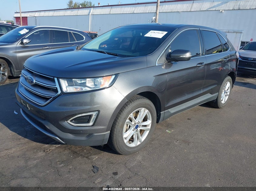Vin: 2fmpk4j95gbb30762, lot: 46328549, ford edge sel 20162