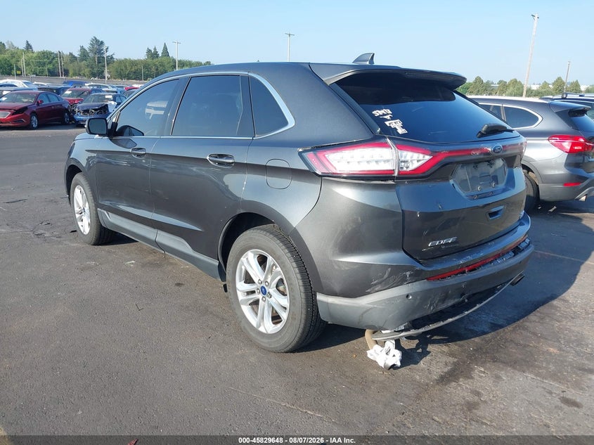 Vin: 2fmpk4j95gbb30762, lot: 46328549, ford edge sel 20163