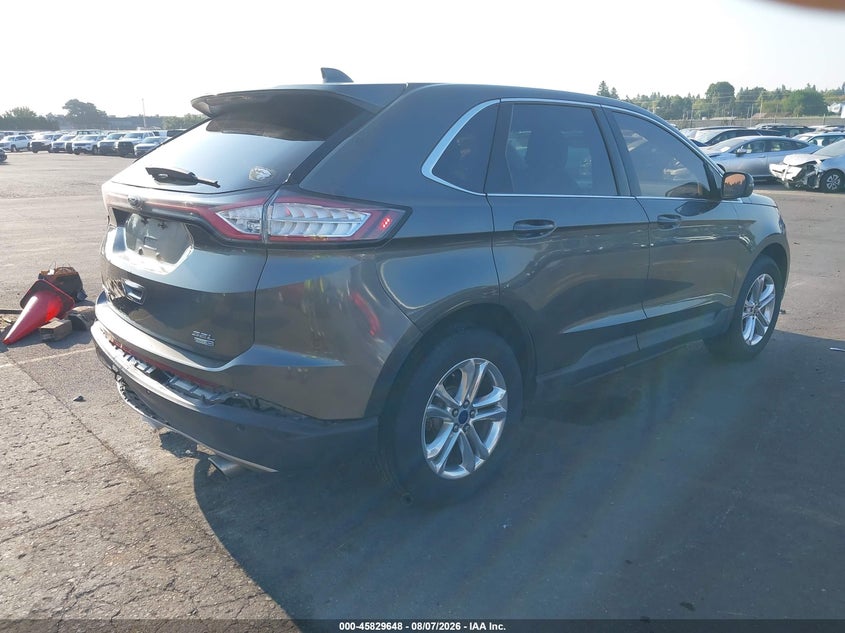 Vin: 2fmpk4j95gbb30762, lot: 46328549, ford edge sel 20164