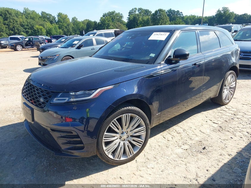 Vin: salyt2ex4ma304128, lot: 46328554, land rover range rover velar p250 r-dynamic s 20212