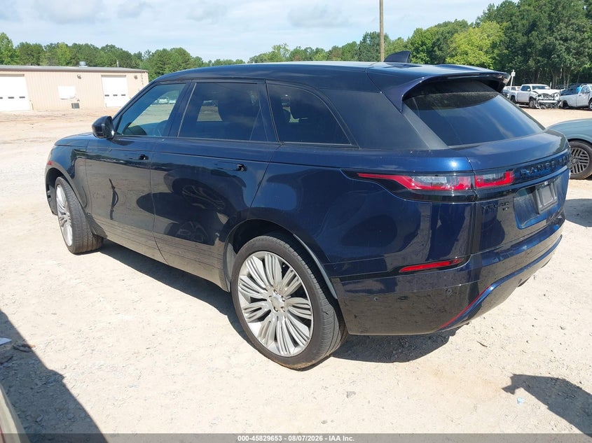 Vin: salyt2ex4ma304128, lot: 46328554, land rover range rover velar p250 r-dynamic s 20213