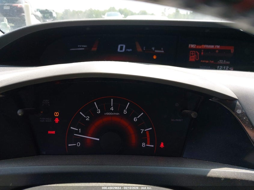 HONDA CIVIC 2012 VIN 2HGFG4A55CH709113