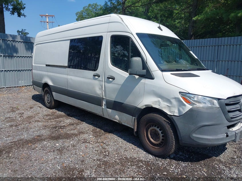 Vin: wd4pf1cd2kp078863, lot: 46328593, mercedes-benz sprinter 2500 high roof v6 2019 img_1