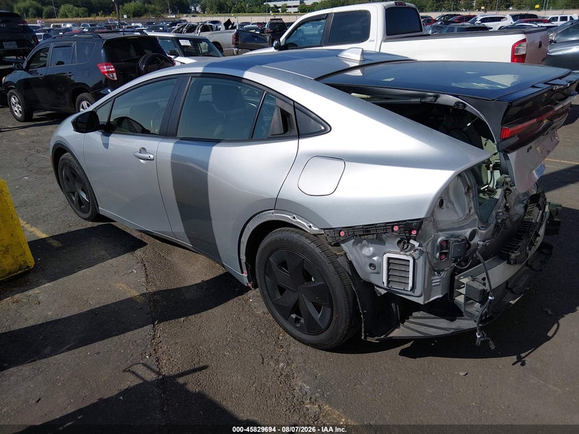Vin: jtdacaau9r3023551, lot: 46328595, toyota prius le 20243