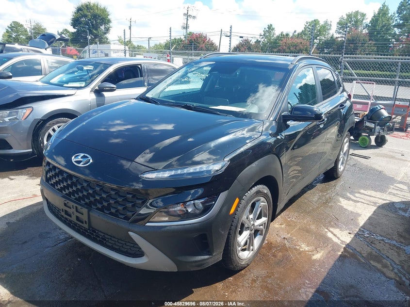 Vin: km8k32ab9nu828362, lot: 46328597, hyundai kona sel 20222