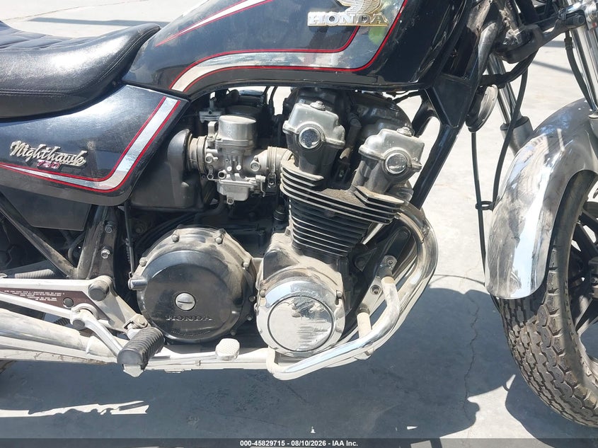 1982 HONDA CB750 auction photo 8