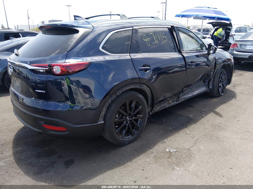 Vin: jm3tcbay7n0621772, lot: 46328620, mazda cx-9 touring plus 20224