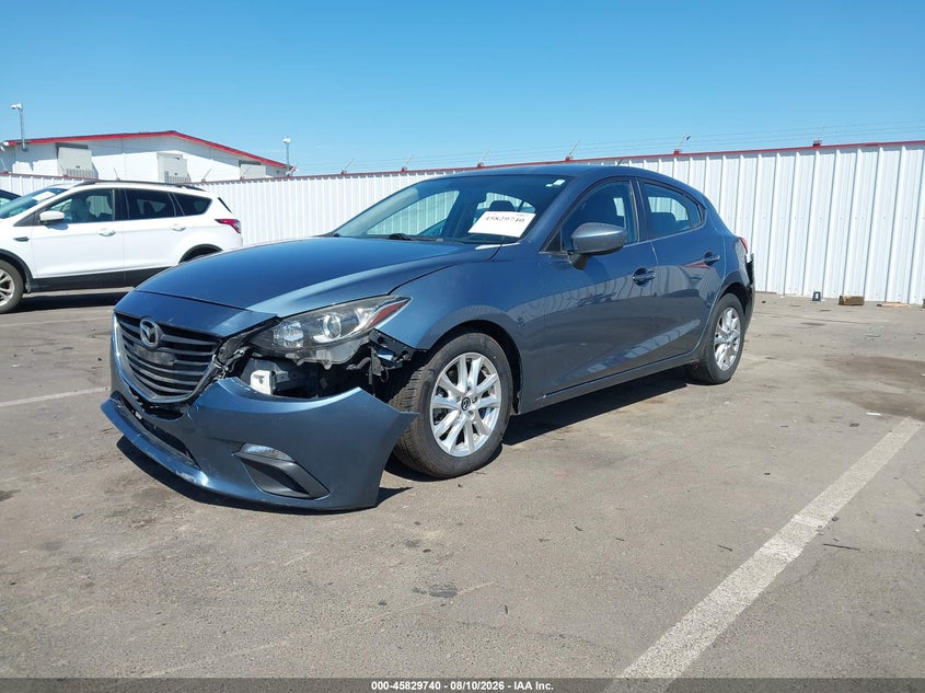 Vin: jm1bm1l73e1204675, lot: 46328641, mazda mazda3 i touring 20142