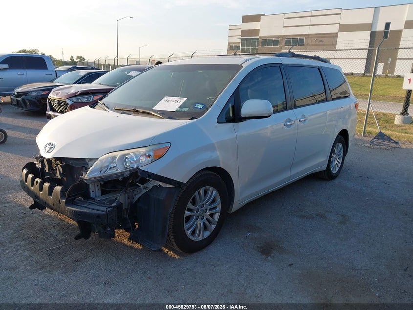 Vin: 5tdyz3dc9hs767501, lot: 46328654, toyota sienna xle premium 8 passenger 20172