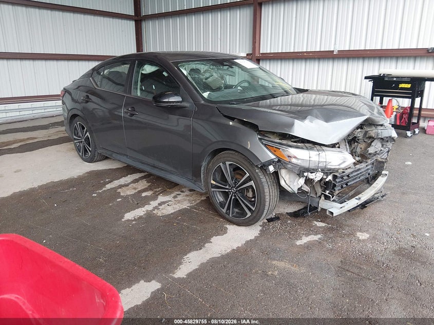 Vin: 3n1ab8dv7ny267316, lot: 46328656, nissan sentra sr xtronic cvt 20221