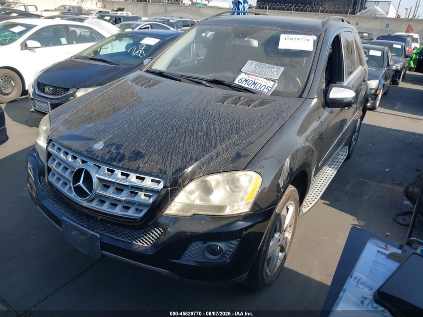 Vin: 4jgbb5gb8aa597221, lot: 46328672, mercedes-benz ml 350 20102