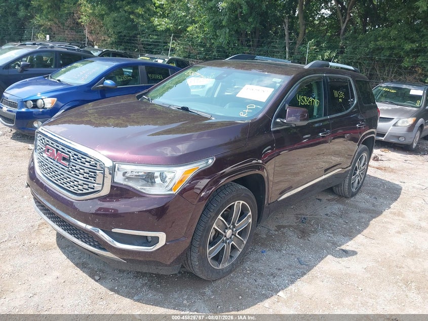Vin: 1gkknpls9jz120378, lot: 46328688, gmc acadia denali 20182