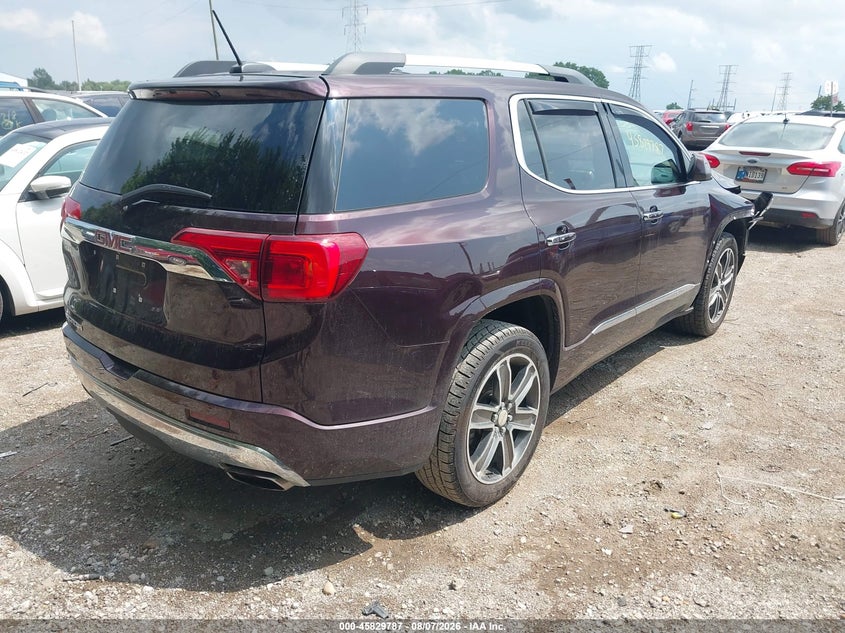 Vin: 1gkknpls9jz120378, lot: 46328688, gmc acadia denali 20184