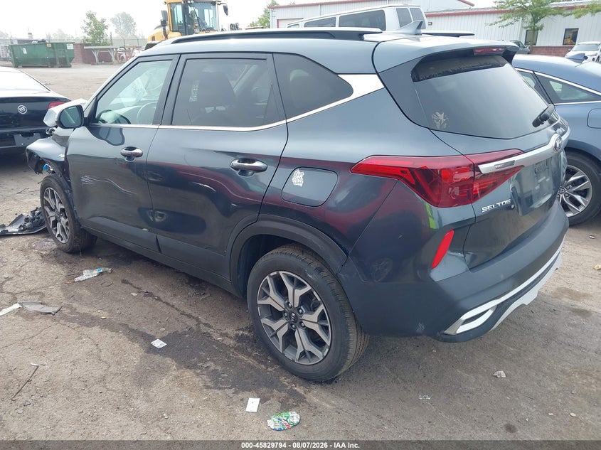 Vin: kndercaa8m7101529, lot: 46328695, kia seltos ex 20213