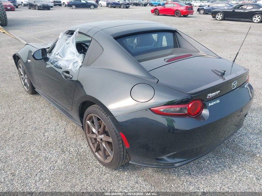 Vin: jm1ndam75k0308176, lot: 46328712, mazda mx-5 miata rf grand touring 20193