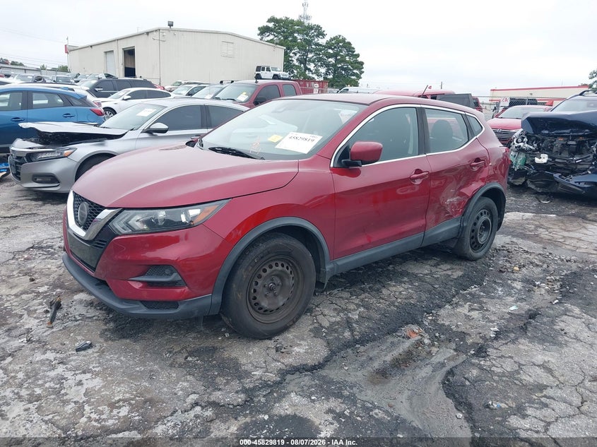 Vin: jn1bj1cv6lw275993, lot: 46328720, nissan rogue sport s fwd xtronic cvt 20202