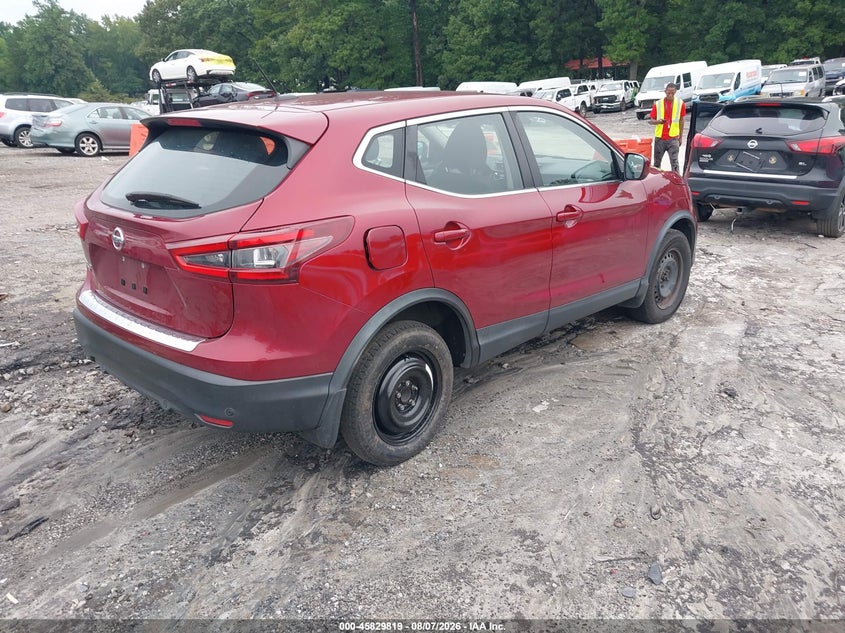 Vin: jn1bj1cv6lw275993, lot: 46328720, nissan rogue sport s fwd xtronic cvt 20204