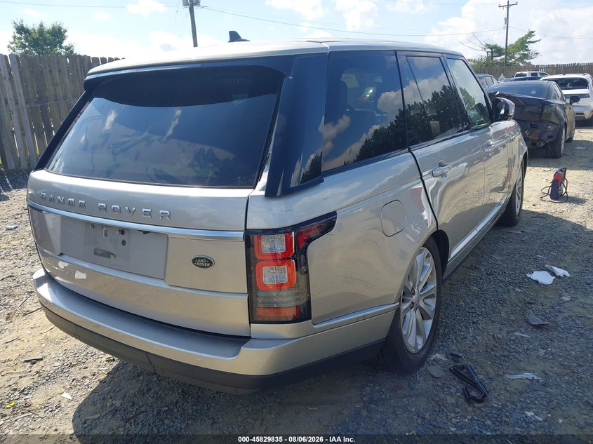 2016 LAND ROVER RANGE ROVER — zdjęcie 4