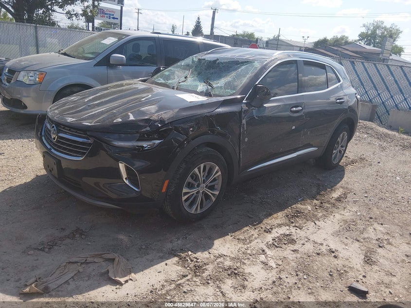 Vin: lrbazlr47nd129420, lot: 46328748, buick envision fwd preferred 20222