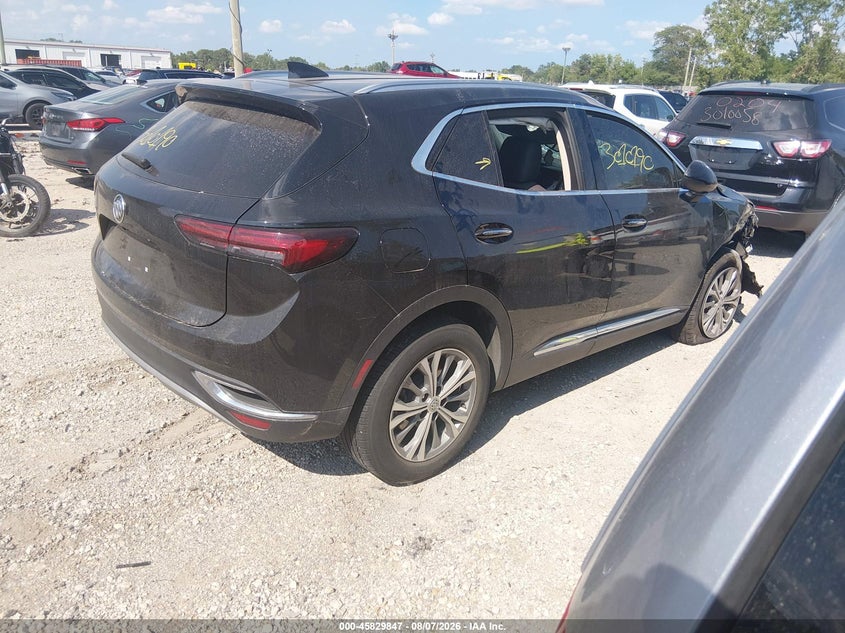 Vin: lrbazlr47nd129420, lot: 46328748, buick envision fwd preferred 20224