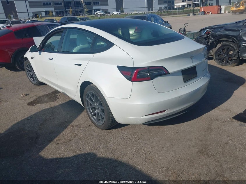 Vin: 5yj3e1eb9nf127174, lot: 46328750, tesla model 3 long range dual motor all-wheel drive 20223