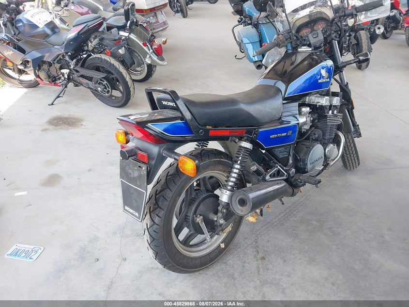 1985 HONDA CB700 auction photo 4