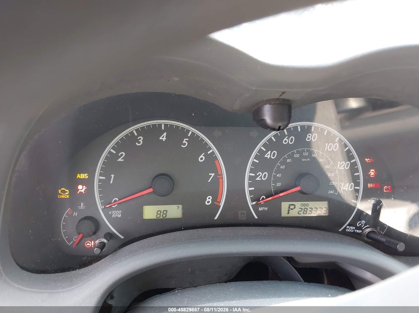 2010 TOYOTA COROLLA SEDAN 1.8L I-4 DOHC, VVT, 132HP